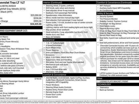 Used 2019 Chevrolet Trax LT FWD image 5