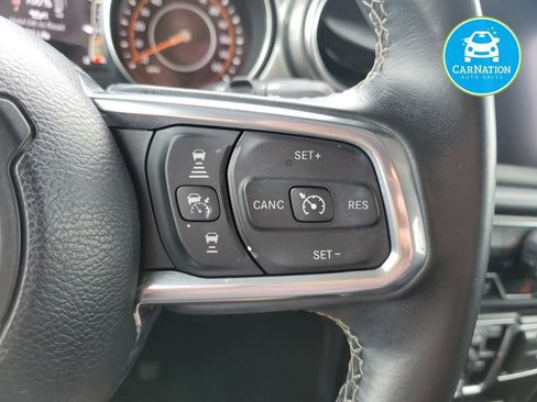 Used 2021 Jeep Wrangler Unlimited Sahara w/ Uconnect 4C Nav & Sound Group AWD/4WD image 15