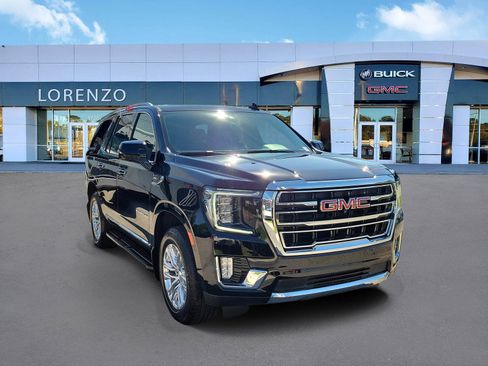 Used 2022 GMC Yukon SLT w/ SLT Premium Package RWD image 3