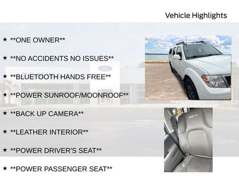 Used 2017 Nissan Frontier PRO-4X w/ Pro-4x Luxury Package AWD/4WD image 6
