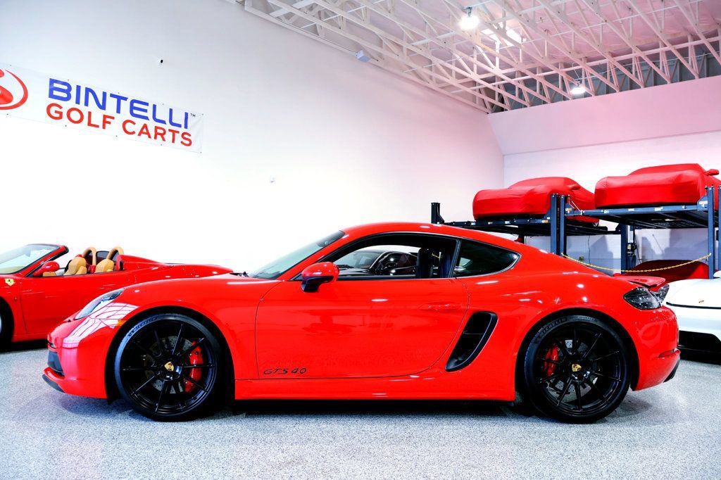 Used 2023 Porsche 718 Cayman GTS w/ GTS Interior Package RWD image 3