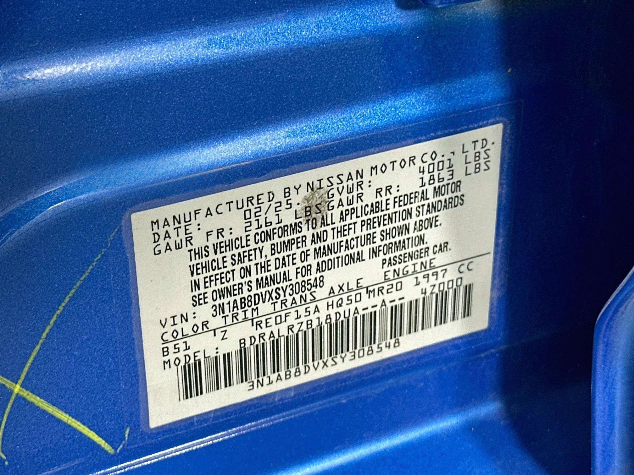 Used 2025 Nissan Sentra SR FWD image 12