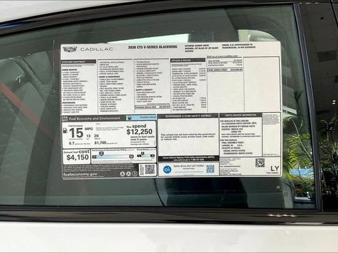 New 2026 Cadillac CT5 V Blackwing w/ Carbon Fiber 2 Package image 13