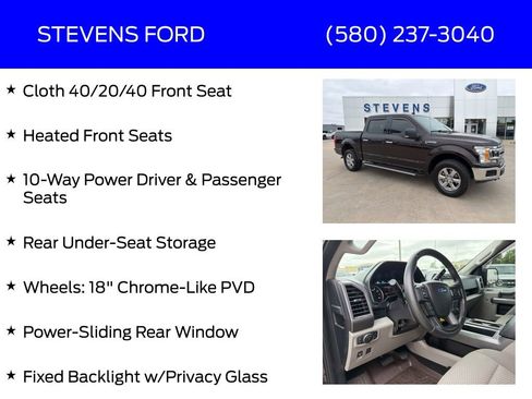 Used 2019 Ford F150 XLT w/ Equipment Group 302A Luxury AWD/4WD image 36