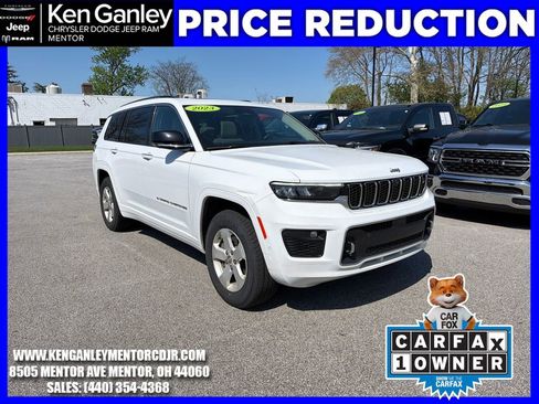 Used 2023 Jeep Grand Cherokee L Overland w/ Advanced Protech Group III AWD/4WD image 1