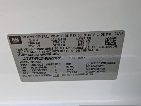 Used 2017 GMC Sierra 1500 SLT w/ SLT Premium Package image 36