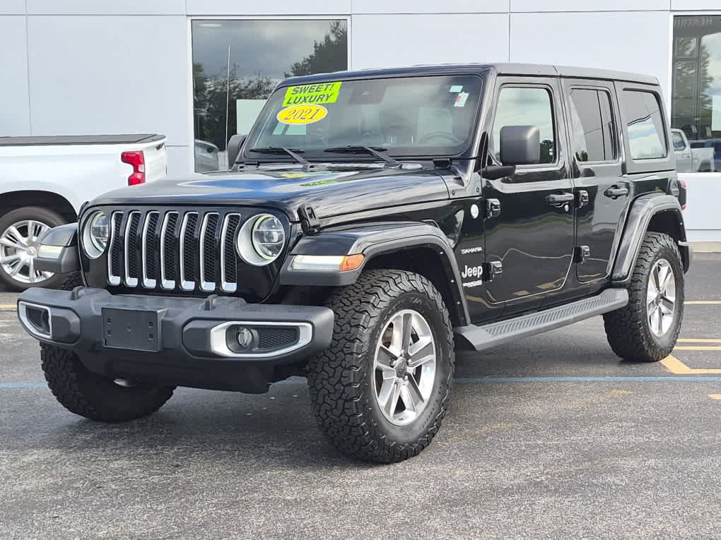 Used 2021 Jeep Wrangler Unlimited Sahara AWD/4WD image 1