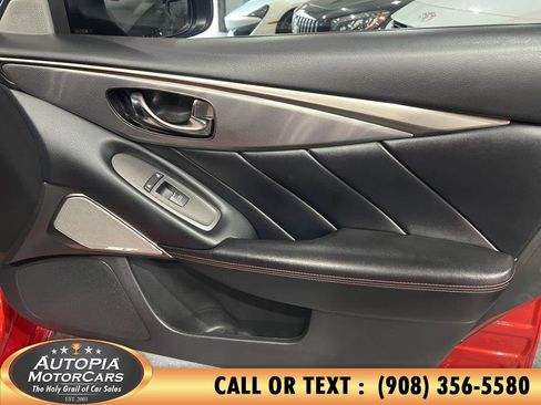 Used 2019 INFINITI Q50 Red Sport 400 w/ Sensory Package AWD/4WD image 13