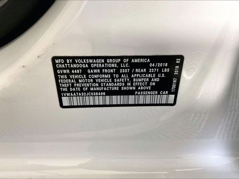 Used 2018 Volkswagen Passat 2.0T R-Line FWD image 43