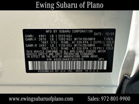 Certified 2026 Subaru Forester Sport AWD/4WD image 34