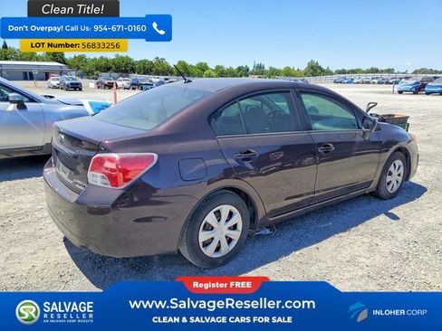 Used 2012 Subaru Impreza 2.0i AWD/4WD image 4