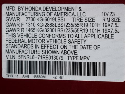 Certified 2024 Honda Odyssey Sport image 42