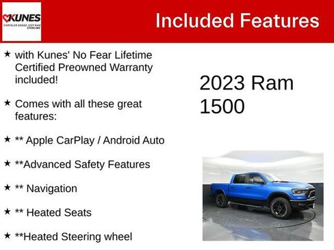 Used 2023 RAM 1500 Rebel w/ Night Edition AWD/4WD image 4