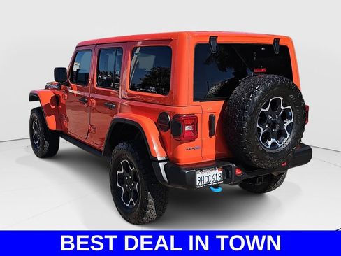 Used 2023 Jeep Wrangler Unlimited Rubicon 4xe w/ Steel Bumper Group AWD/4WD image 5