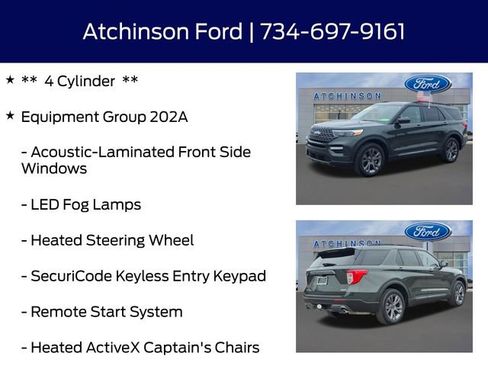 Certified 2023 Ford Explorer XLT w/ Equipment Group 202A image 13