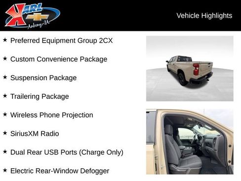 Used 2022 Chevrolet Silverado 1500 Custom Trail Boss image 2