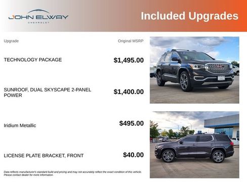Used 2019 GMC Acadia Denali w/ Technology Package AWD/4WD image 6
