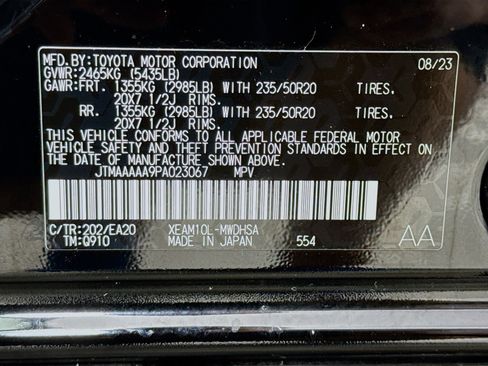 Used 2023 Toyota bZ4X Limited w/ Weather Package image 38