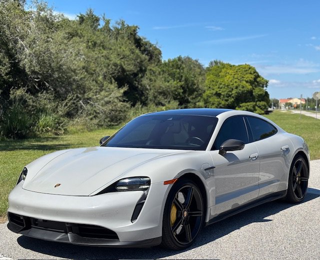 Used 2021 Porsche Taycan Turbo S AWD/4WD image 1