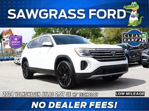 Used 2024 Volkswagen Atlas SE image 1