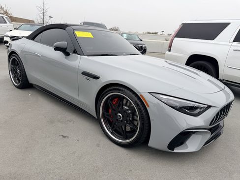 Used 2022 Mercedes-Benz SL 55 AMG 4MATIC image 2