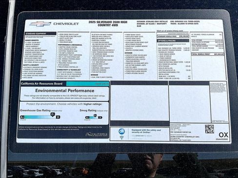 New 2025 Chevrolet Silverado 3500 High Country w/ High Country Premium Package image 13