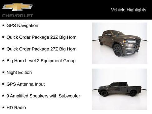 Used 2026 RAM 1500 Big Horn AWD/4WD image 5
