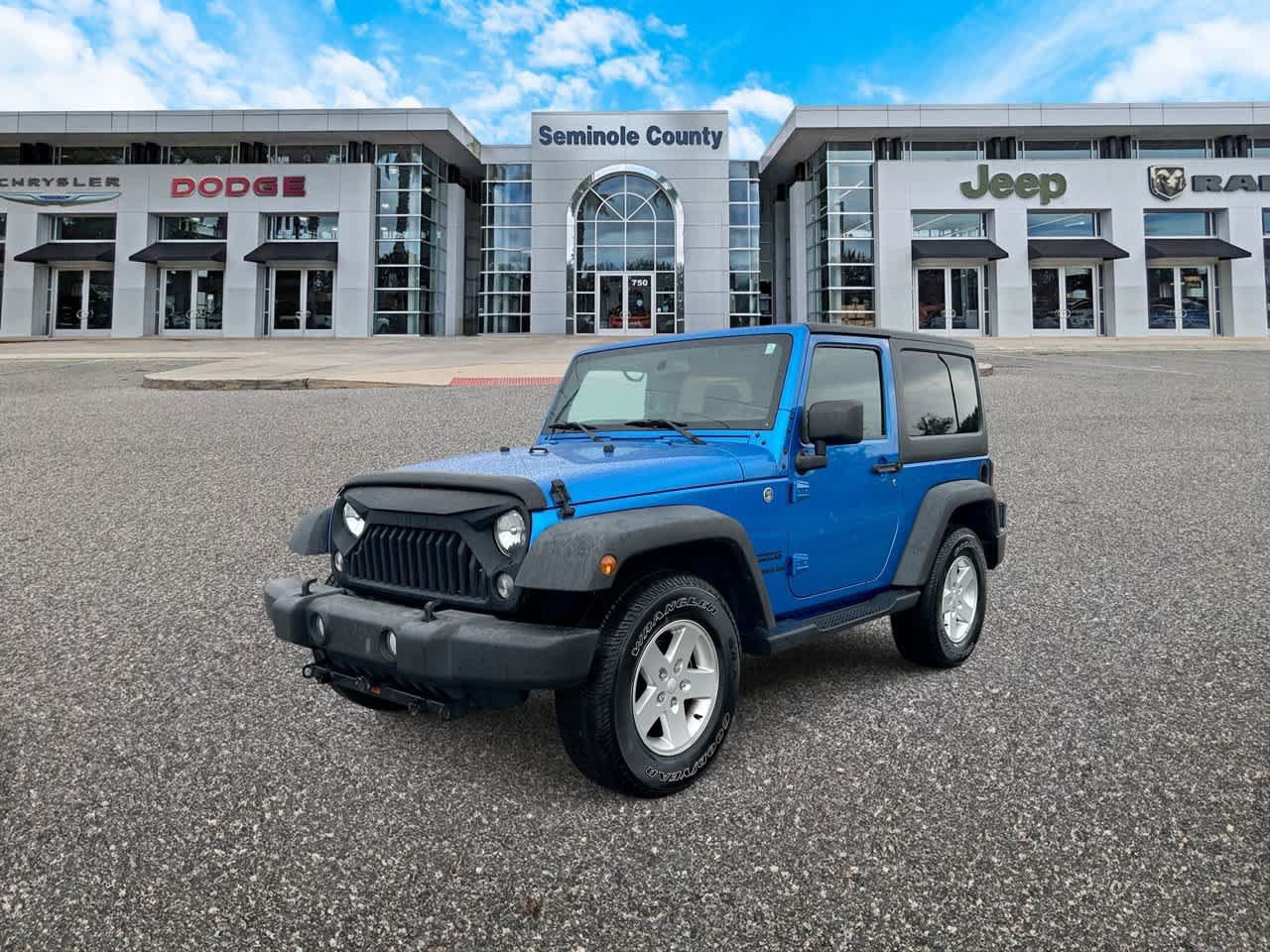 Used 2015 Jeep Wrangler Sport w/ Quick Order Package 24S AWD/4WD image 1
