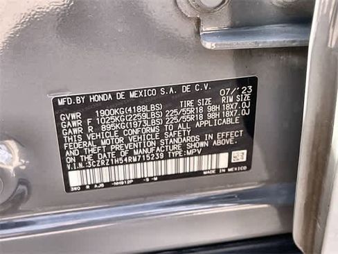 Certified 2024 Honda HR-V Sport image 22