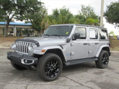 Used 2021 Jeep Wrangler Unlimited Sahara 4xe w/ Safety Group image 3
