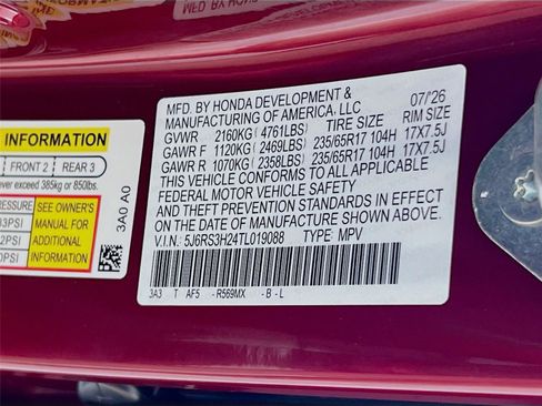 New 2026 Honda CR-V LX image 28