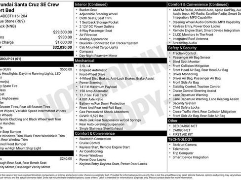 New 2026 Hyundai Santa Cruz SE image 34