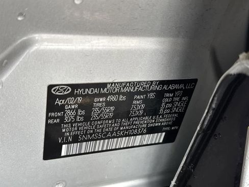 Used 2019 Hyundai Santa Fe Limited image 34