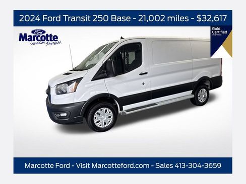 Certified 2024 Ford Transit 250 Low Roof w/ Exterior Upgrade Package image 1