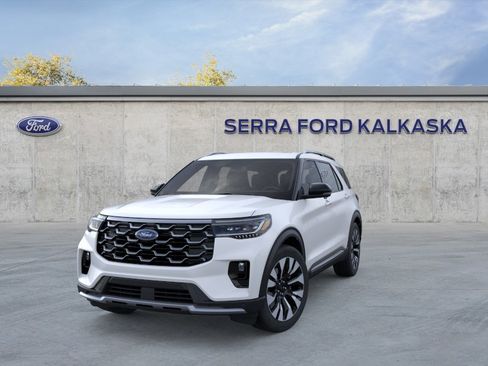 New 2026 Ford Explorer Platinum w/ LUX Leather Package AWD/4WD image 2