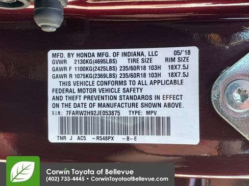 Used 2018 Honda CR-V Touring image 24