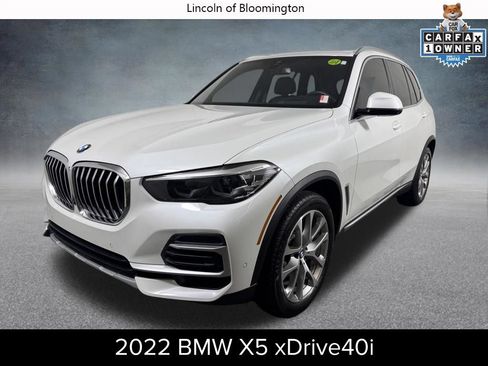 Used 2022 BMW X5 xDrive40i w/ Luxury Seating Package AWD/4WD image 1