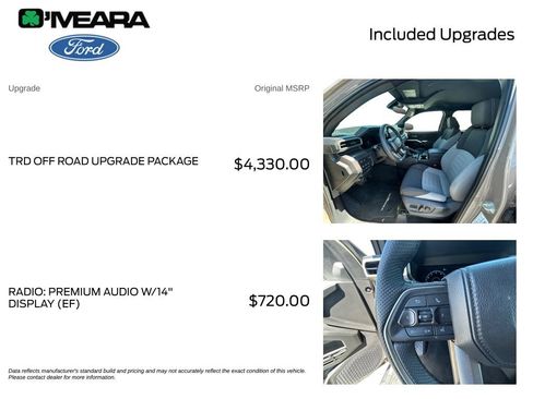Used 2026 Toyota Tacoma TRD Off-Road w/ TRD Off Road Upgrade Package AWD/4WD image 4