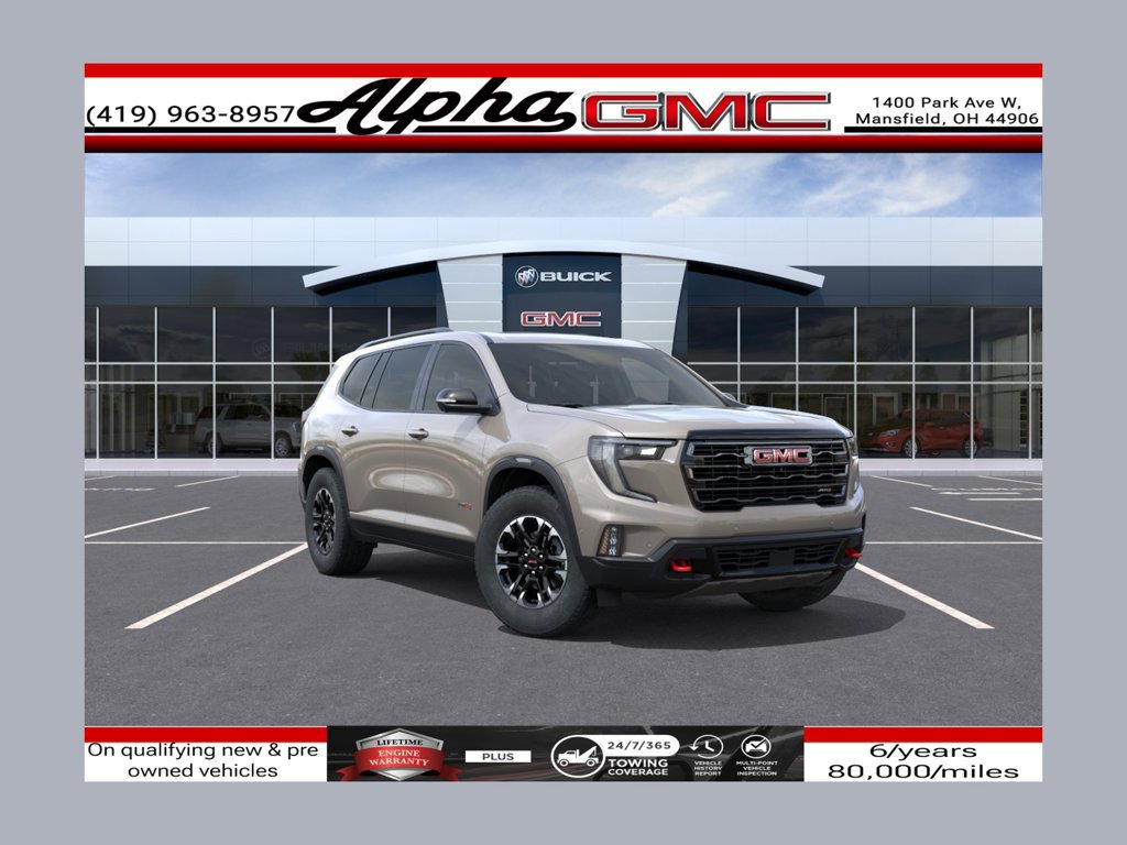 New 2027 GMC Acadia AT4 w/ AT4 Reserve Package AWD/4WD image 1