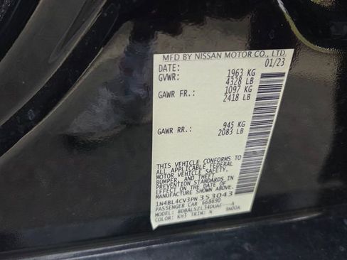 Used 2023 Nissan Altima 2.5 SR w/ SR Premium Package FWD image 6