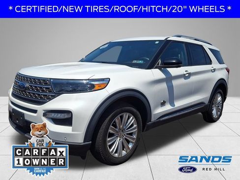 Used 2023 Ford Explorer King Ranch w/ Class IV Trailer Tow Package AWD/4WD image 1