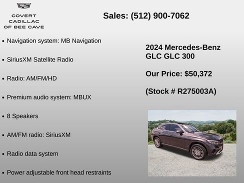 Used 2024 Mercedes-Benz GLC 300 4MATIC image 6