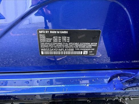 Used 2021 BMW M3 w/ Executive Package RWD image 36