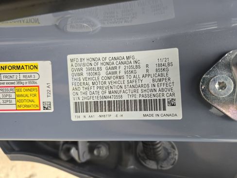 Used 2022 Honda Civic Si image 29