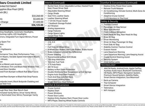 Certified 2025 Subaru Crosstrek 2.5i Limited image 4