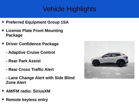 New 2026 Chevrolet Trax ACTIV FWD image 2