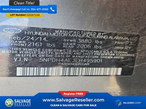 Used 2014 Hyundai Elantra Limited FWD image 16