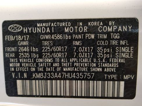 Used 2017 Hyundai Tucson SE image 33