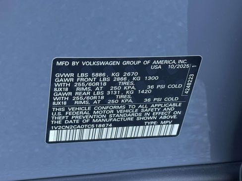 New 2026 Volkswagen Atlas Peak Edition image 16