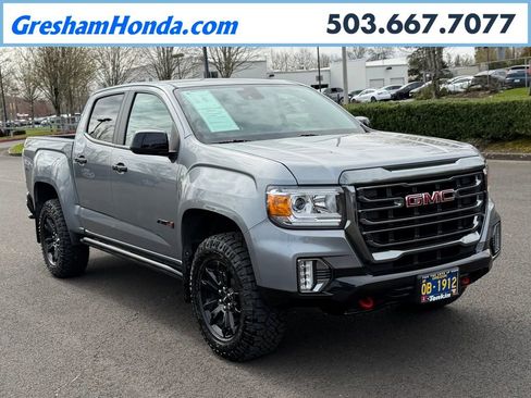 Used 2021 GMC Canyon AT4 image 1